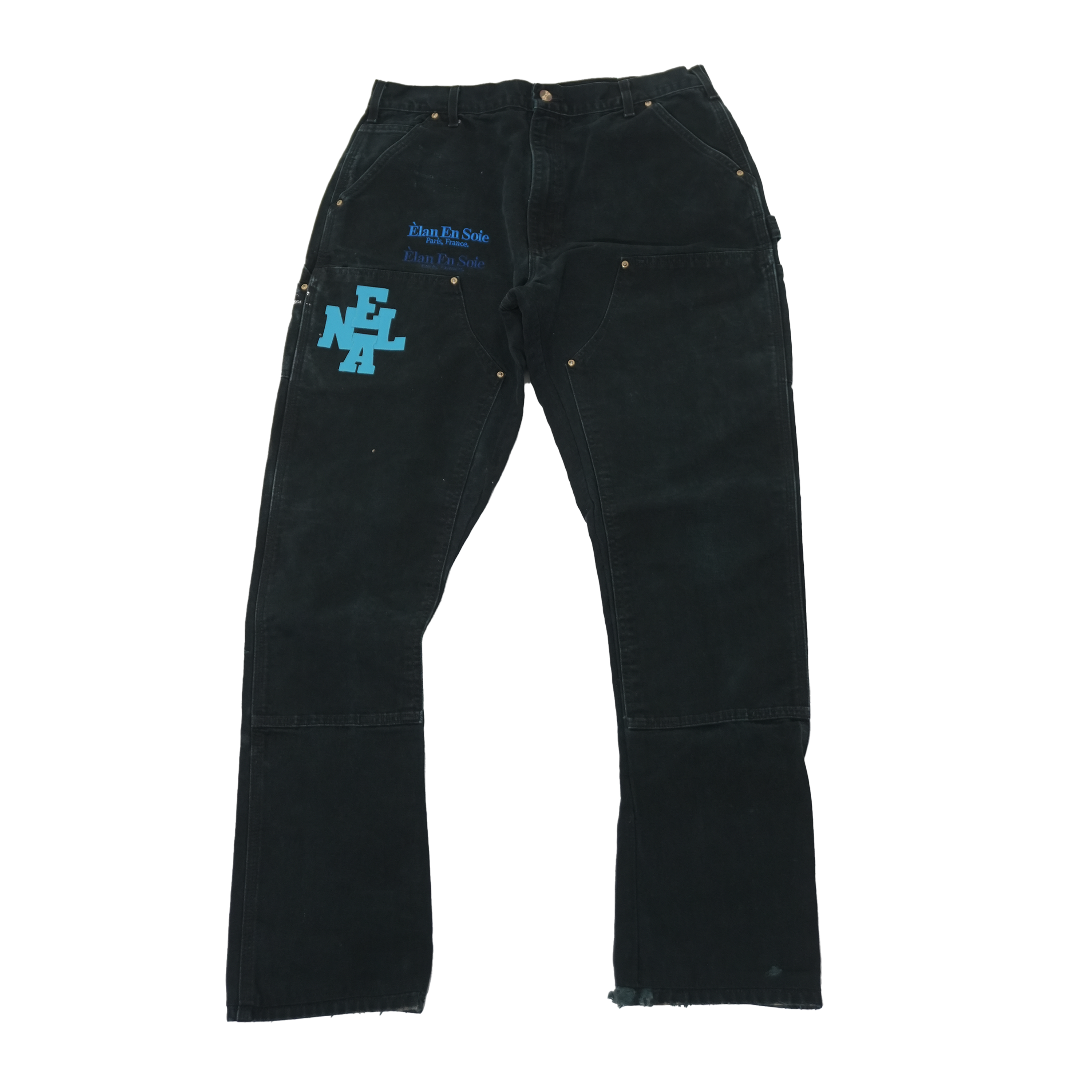 Elan Leather Letters Corner Logo 36 x 36