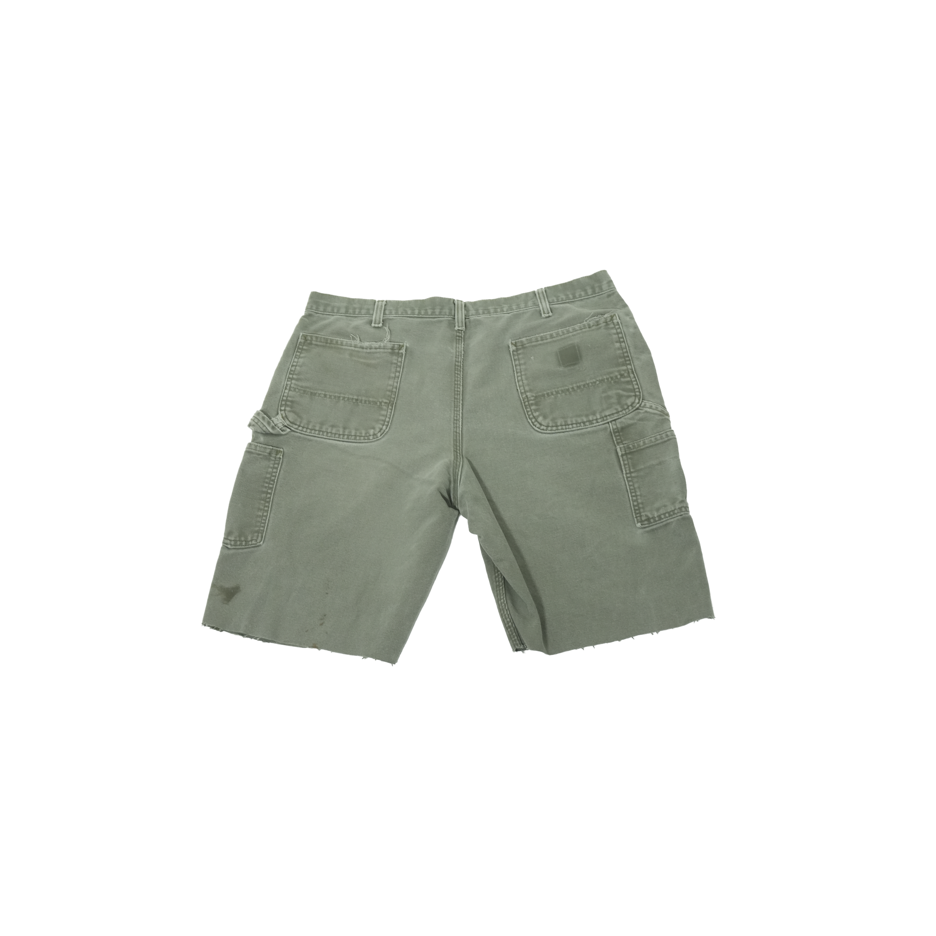 Orange Black & White Green Shorts 38