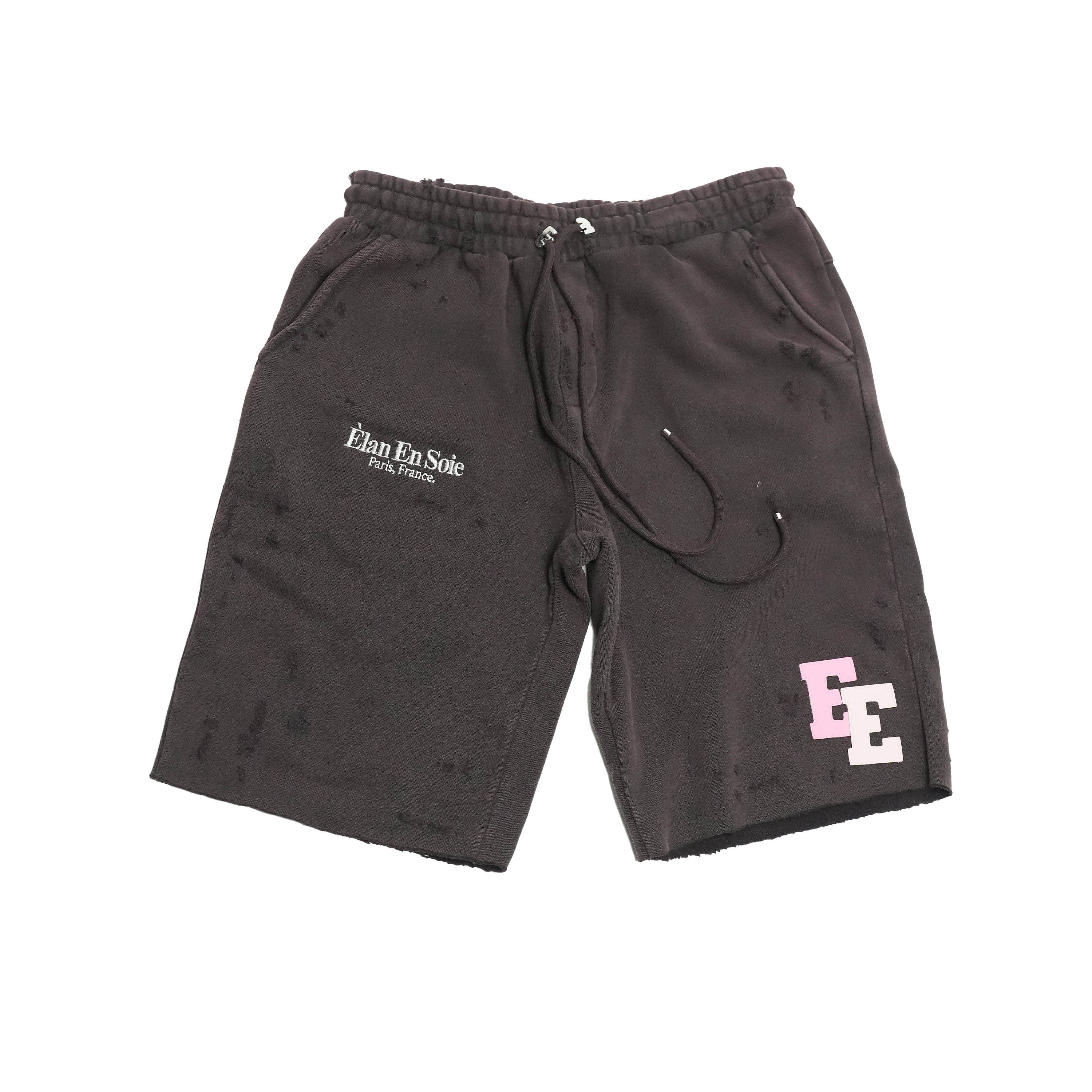 Leather Patch Shorts